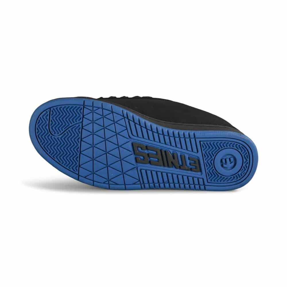 Etnies Kingpin 2 Skate Shoes - Black / Black / Royal