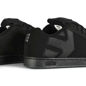 Etnies Fader Skate Shoes - Black Dirty Wash