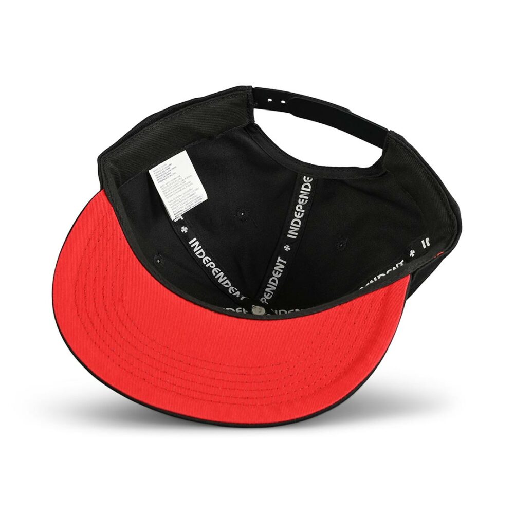 Independent Blockade Snapback Cap - Black