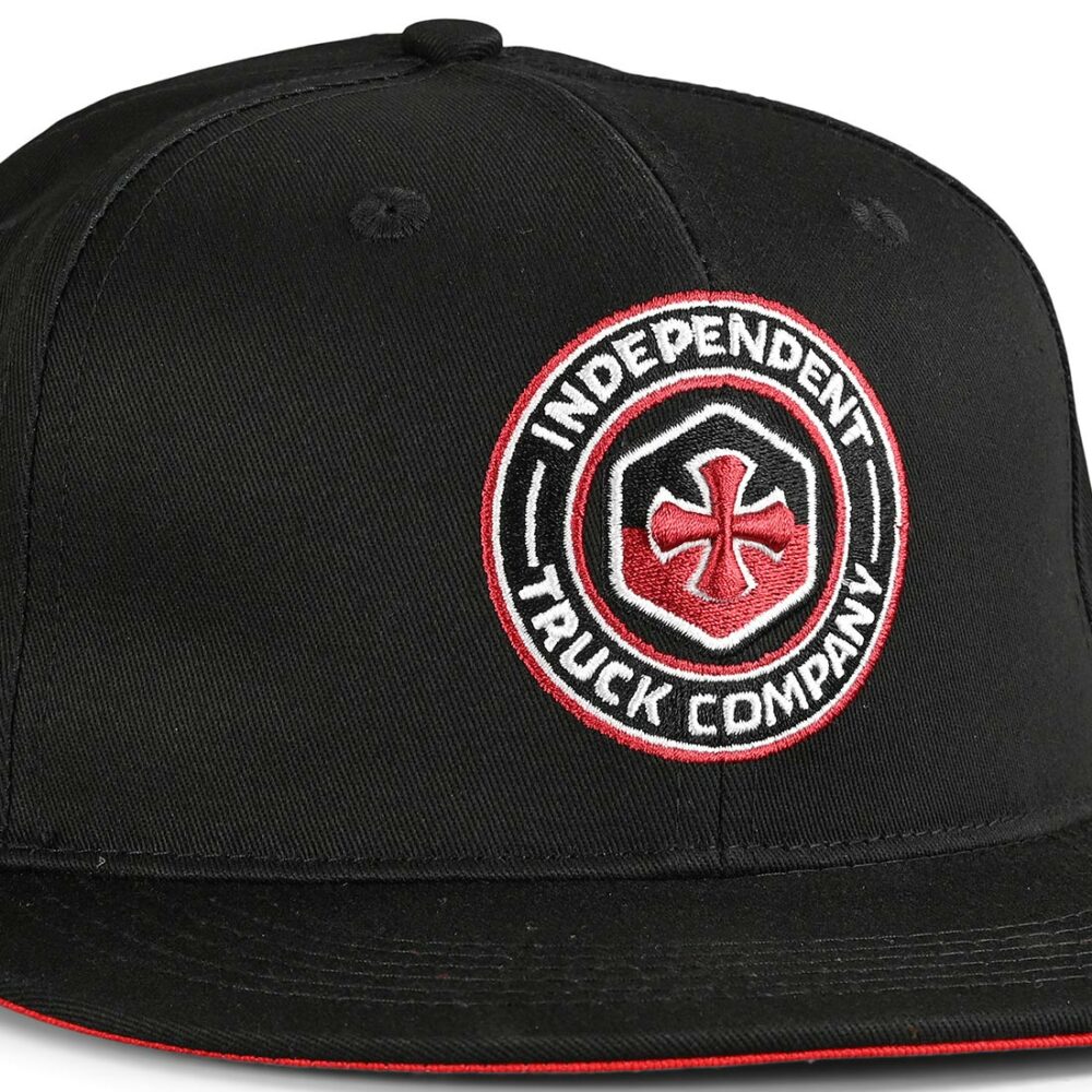 Independent Blockade Snapback Cap - Black