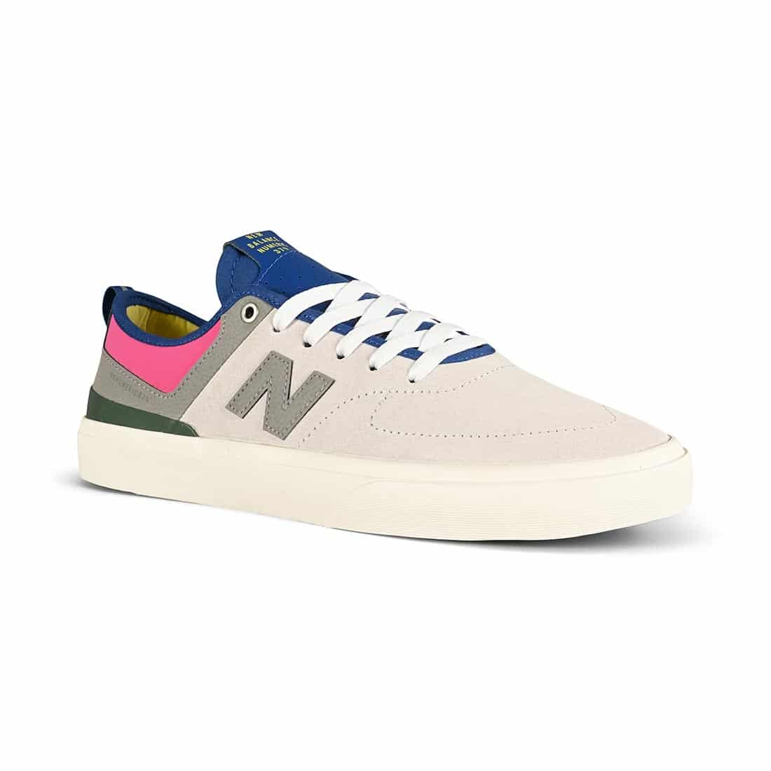 Posicionar Sacrificio Tacón New Balance Numeric 379 Skate Shoes - Grey/Pink - Supereight