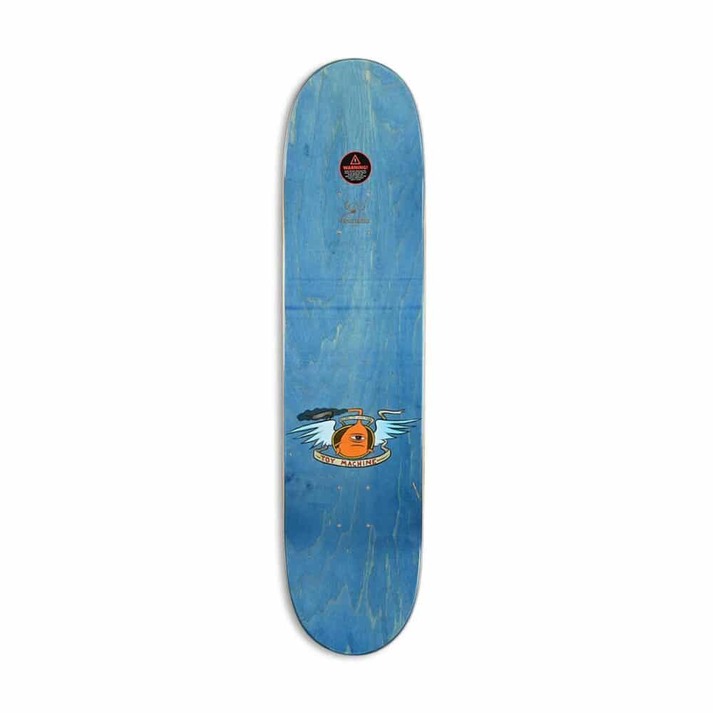 Toy Machine Skateboards Woodgrain Large Fist Deck