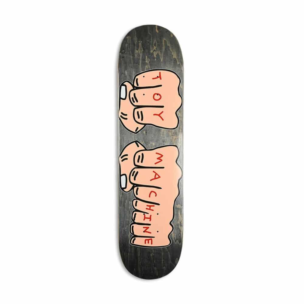 Toy Machine Skateboards Woodgrain Large Fist Deck