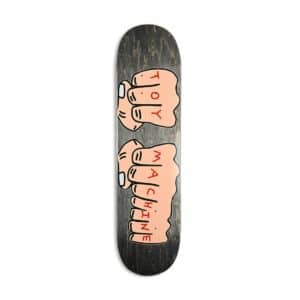 Toy Machine Woodgrain Large Fist Skateboard Deck