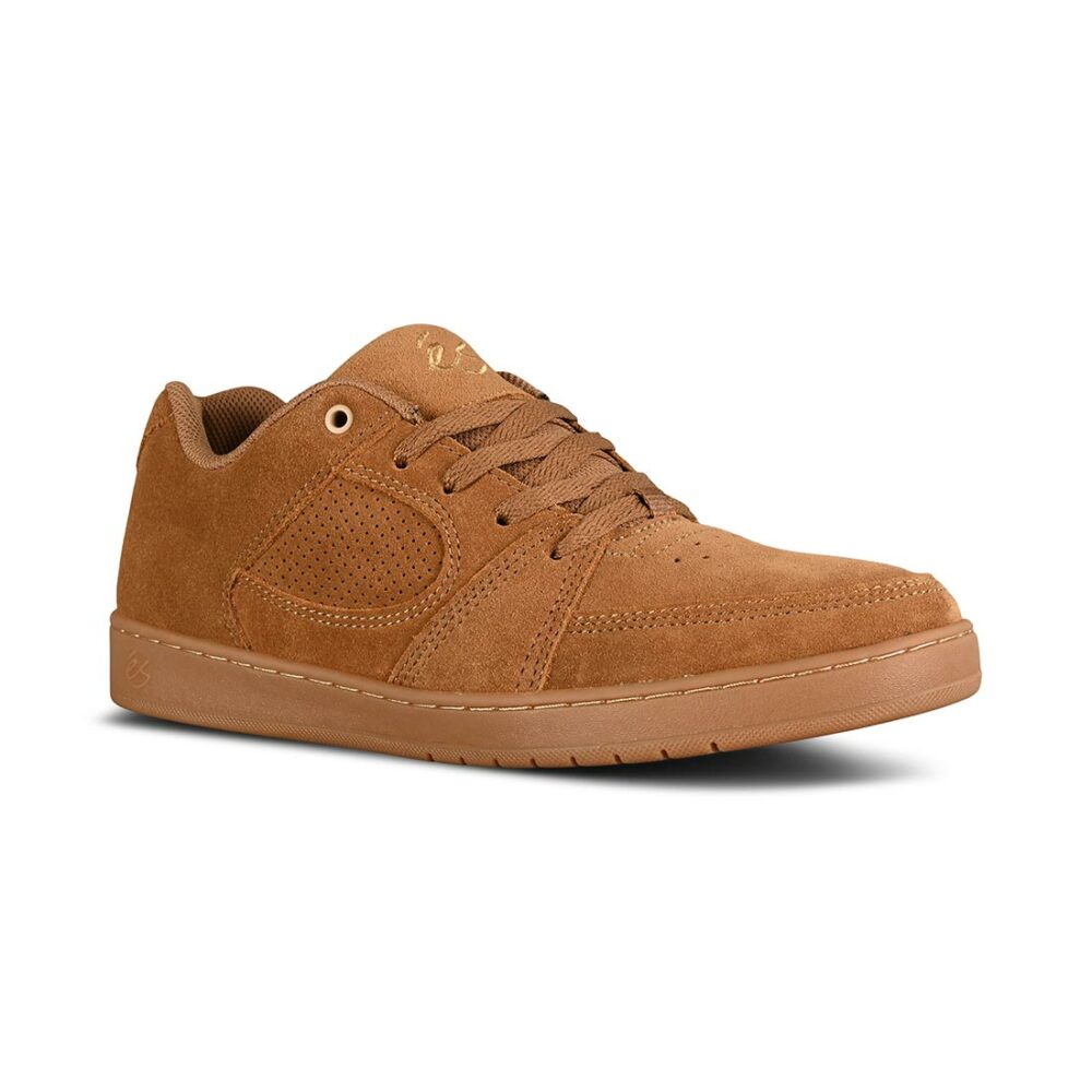 eS Accel Slim Skate Shoes - Brown/Gum