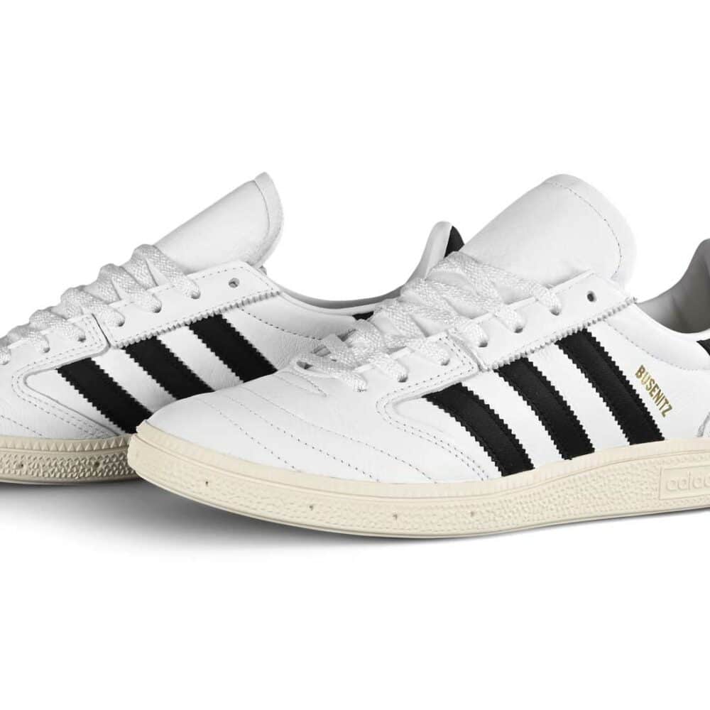 Adidas Busenitz Vintage Shoes - Cloud White/Core Black/Chalk White