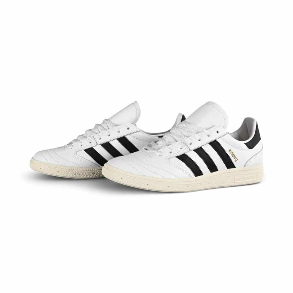 Adidas Busenitz Vintage Shoes - Cloud White/Core Black/Chalk White