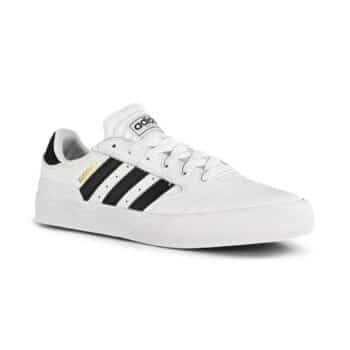 Adidas Busenitz Vulc II Skate Shoes - White/Black/Gold