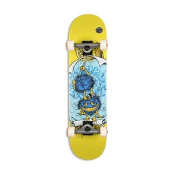 Antihero Grimple Glue 8" Complete Skateboard - Yellow