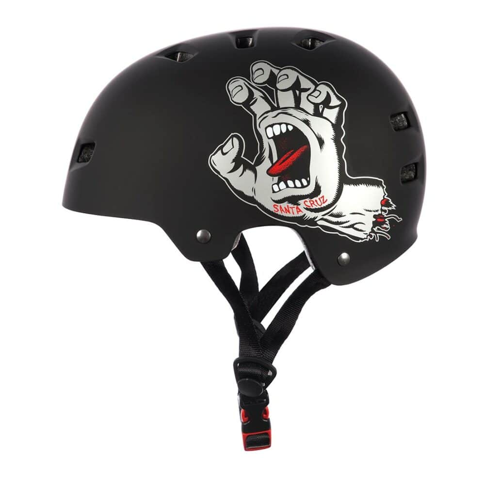 Bullet x Santa Cruz Screaming Hand Helmet - Matte Black