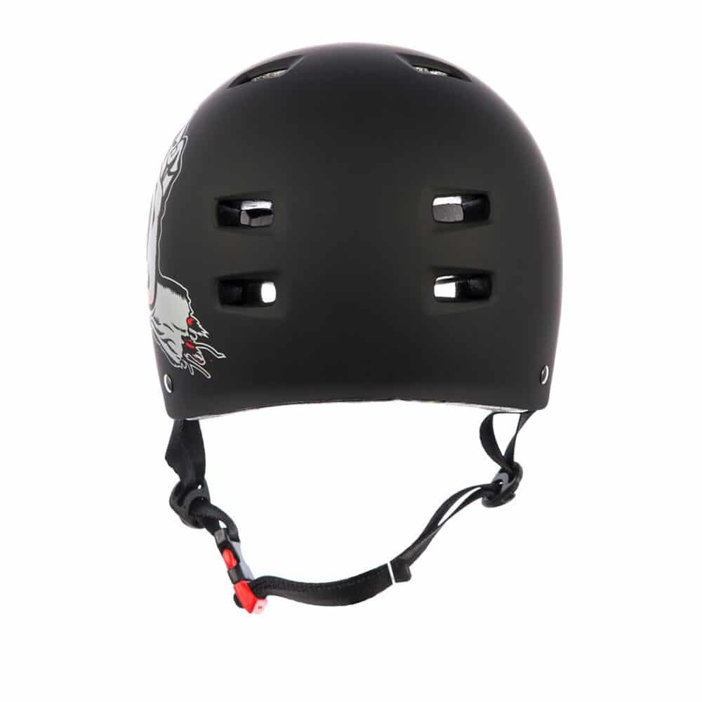 Bullet x Santa Cruz Screaming Hand Helmet - Matte Black