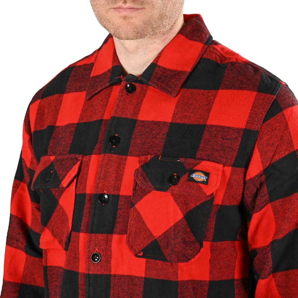 Dickies New Sacramento L/S Shirt - Red