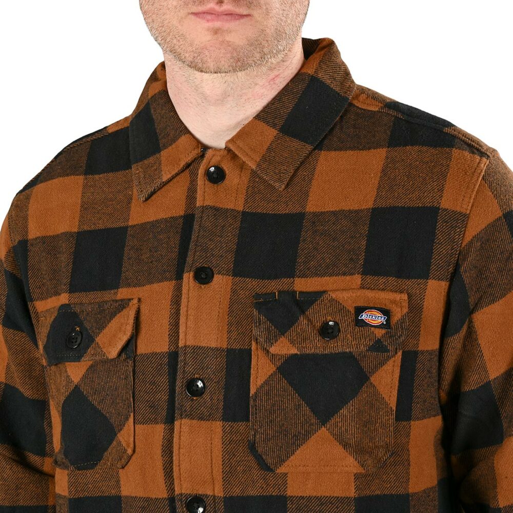 Dickies New Sacramento L/S Shirt - Brown Duck