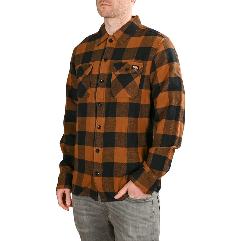 Dickies New Sacramento L/S Shirt - Brown Duck