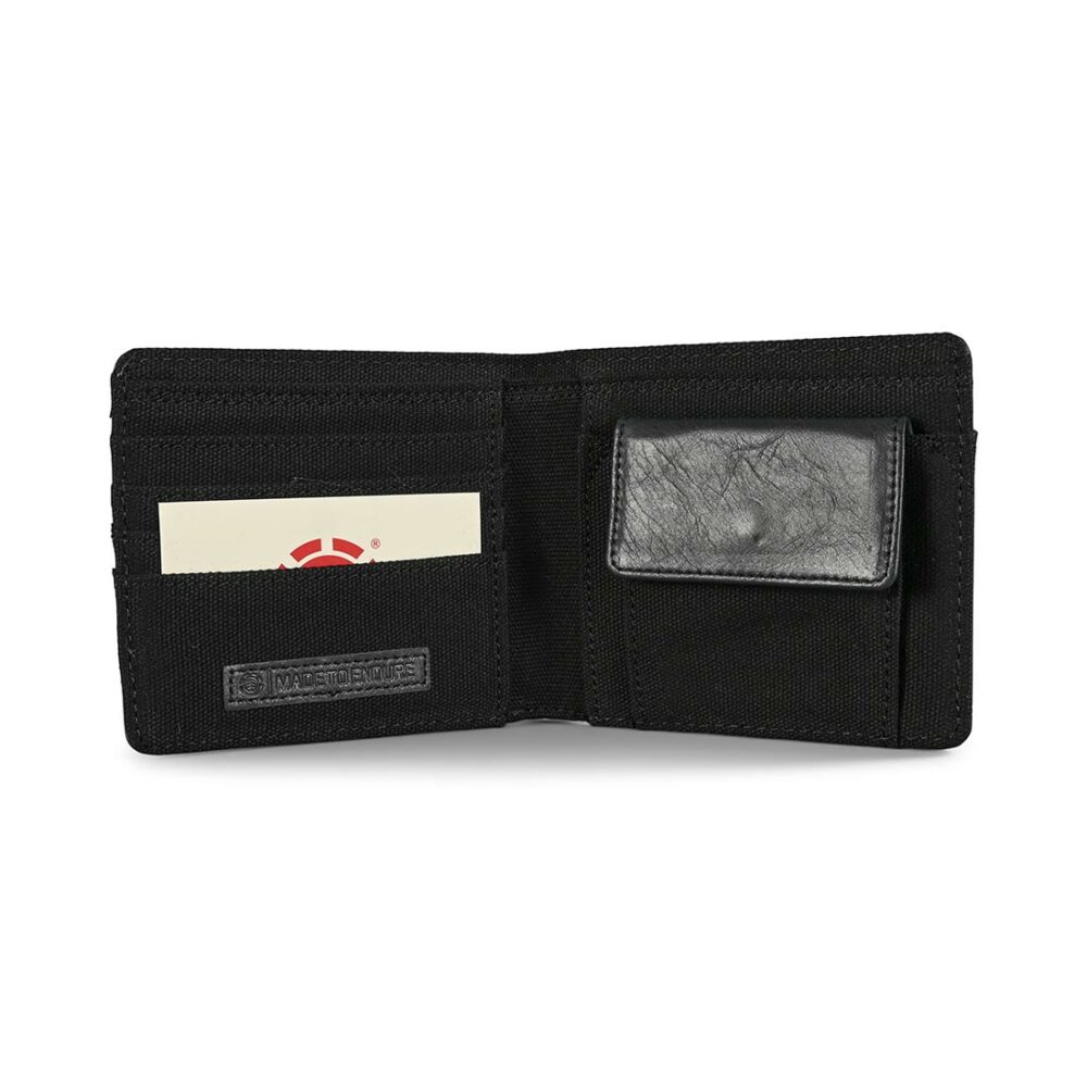 Element Avenue Bi-Fold Wallet - Black