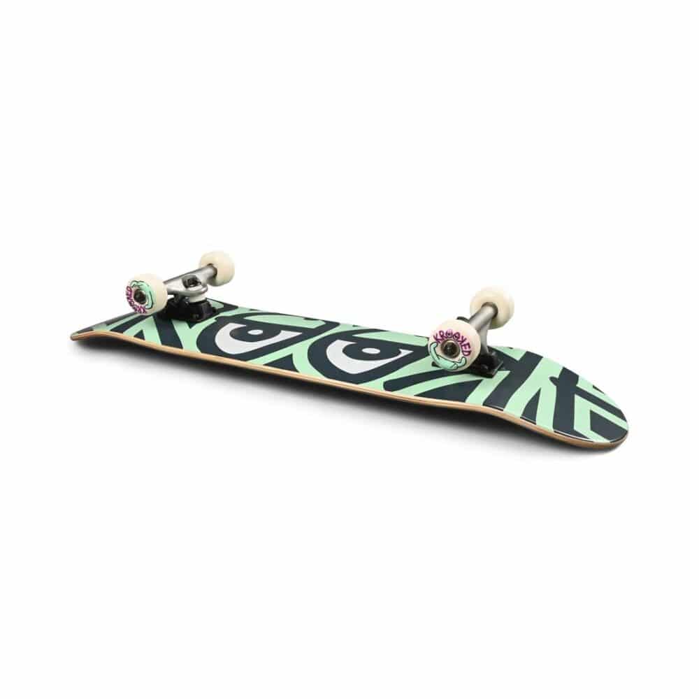 Krooked Big Eyes Too 8" Complete Skateboard - Green