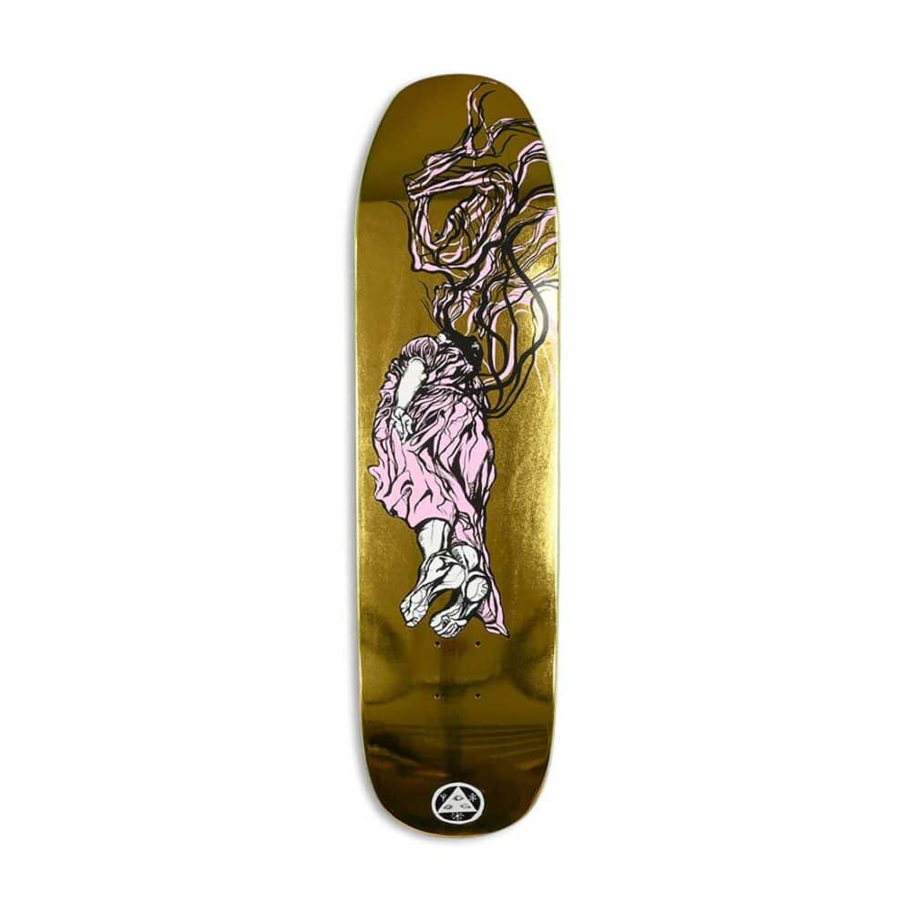 Welcome Transcend on Son Of Moontrimmer 8.21" Skateboard Deck - Gold Foil