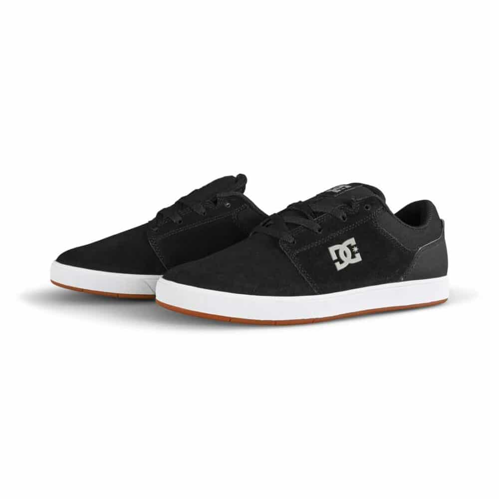 DC Crisis 2 Skate Shoes - Black/White/Black