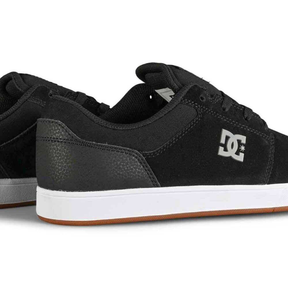 DC Crisis 2 Skate Shoes - Black/White/Black