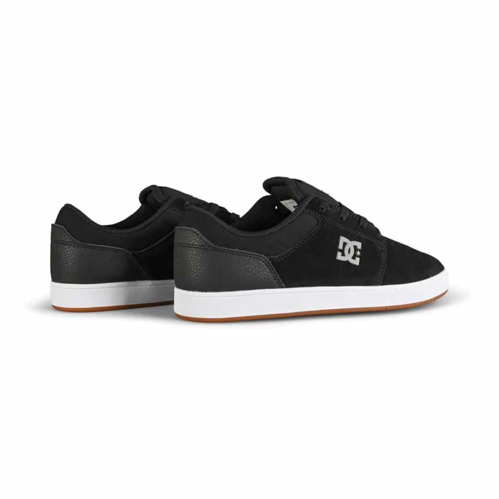 DC Crisis 2 Skate Shoes - Black/White/Black