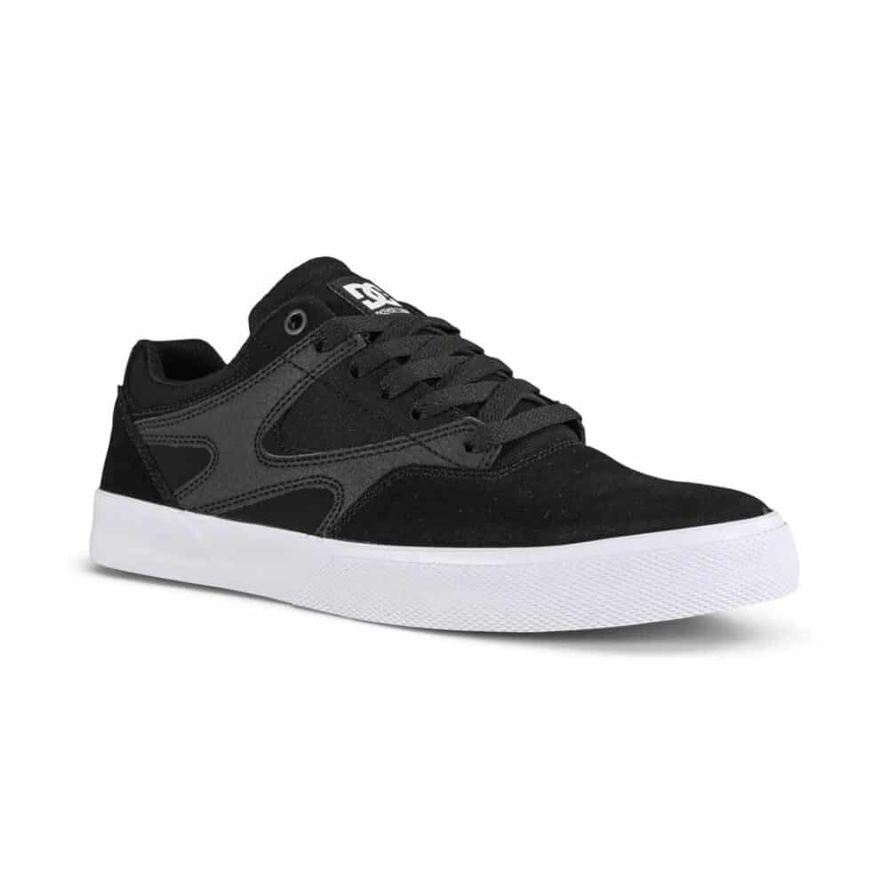 DC Kalis Vulc Skate Shoes - Black/White