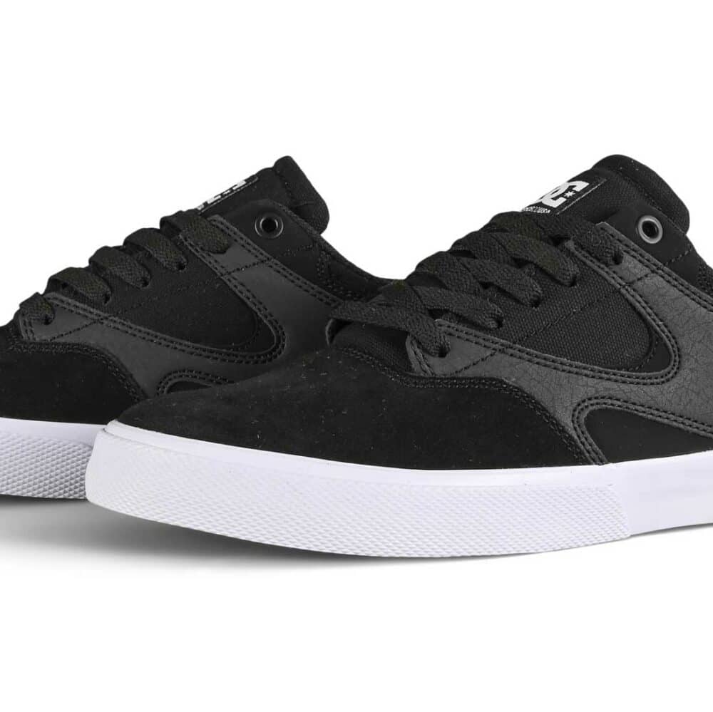 DC Kalis Vulc Skate Shoes - Black/White