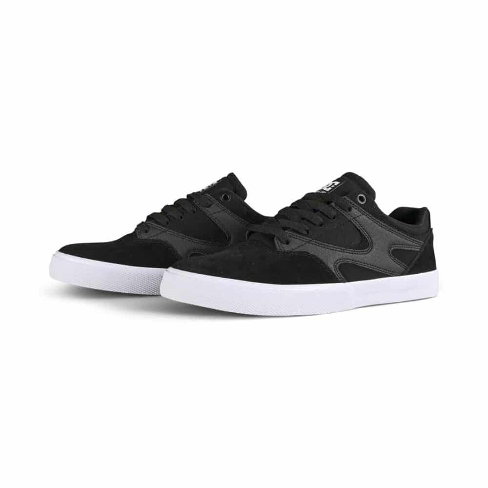 DC Kalis Vulc Skate Shoes - Black/White