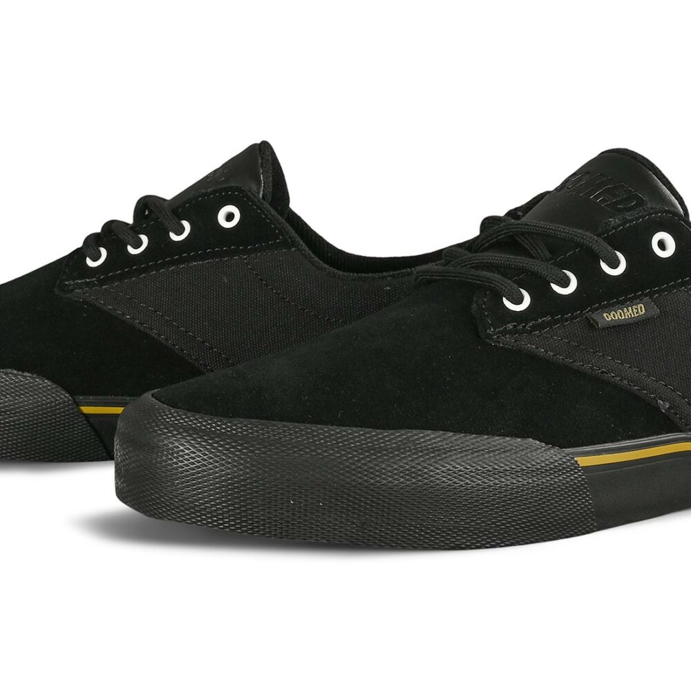 Etnies x Doomed Jameson Vulc Skate Shoes – Black