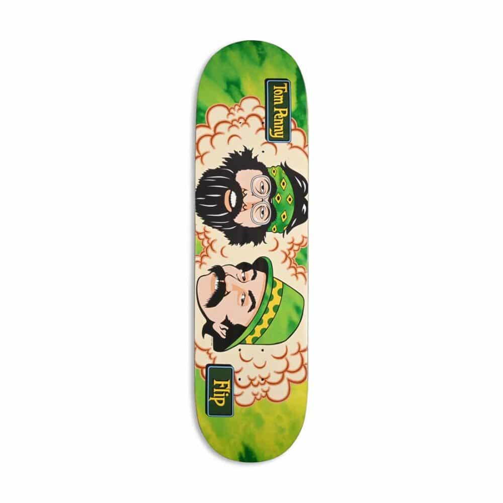 Flip Tom Penny Friends 8.25" Skateboard Deck - Green Room