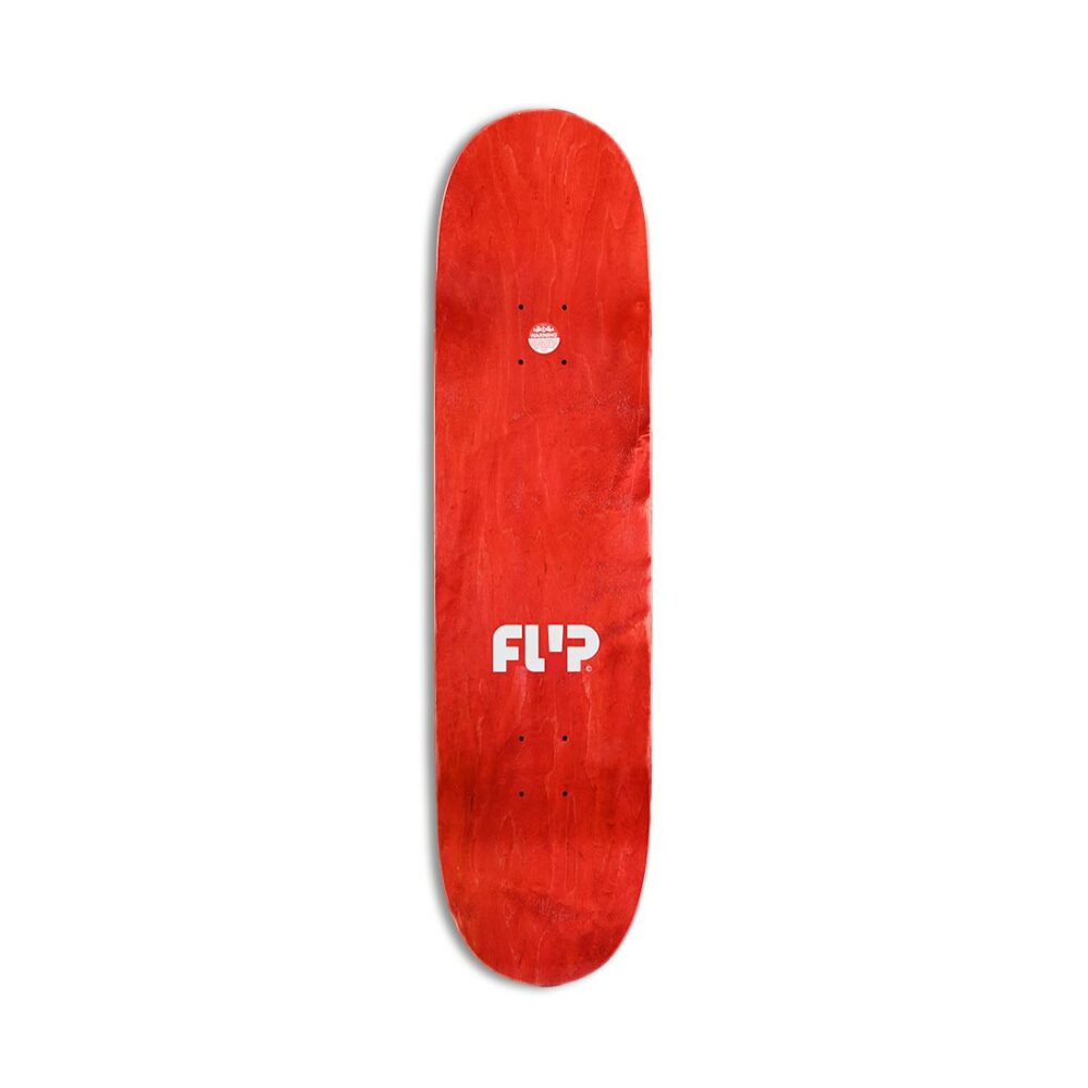 Flip Tom Penny Mushroom Skateboard Deck - Silver