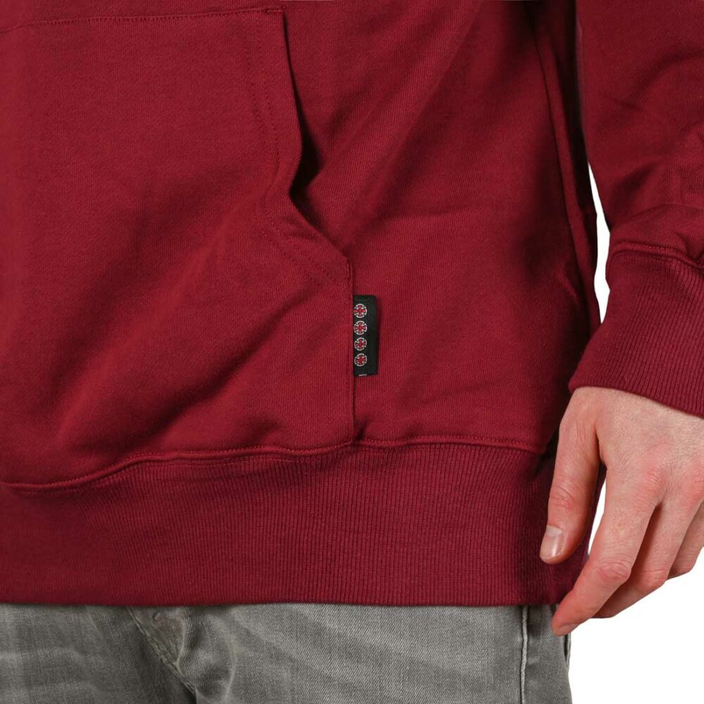 Independent Array Raglan Hoodie - Oxblood