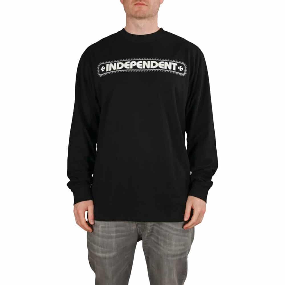 Independent Rebar Cross L/S T-Shirt - Black