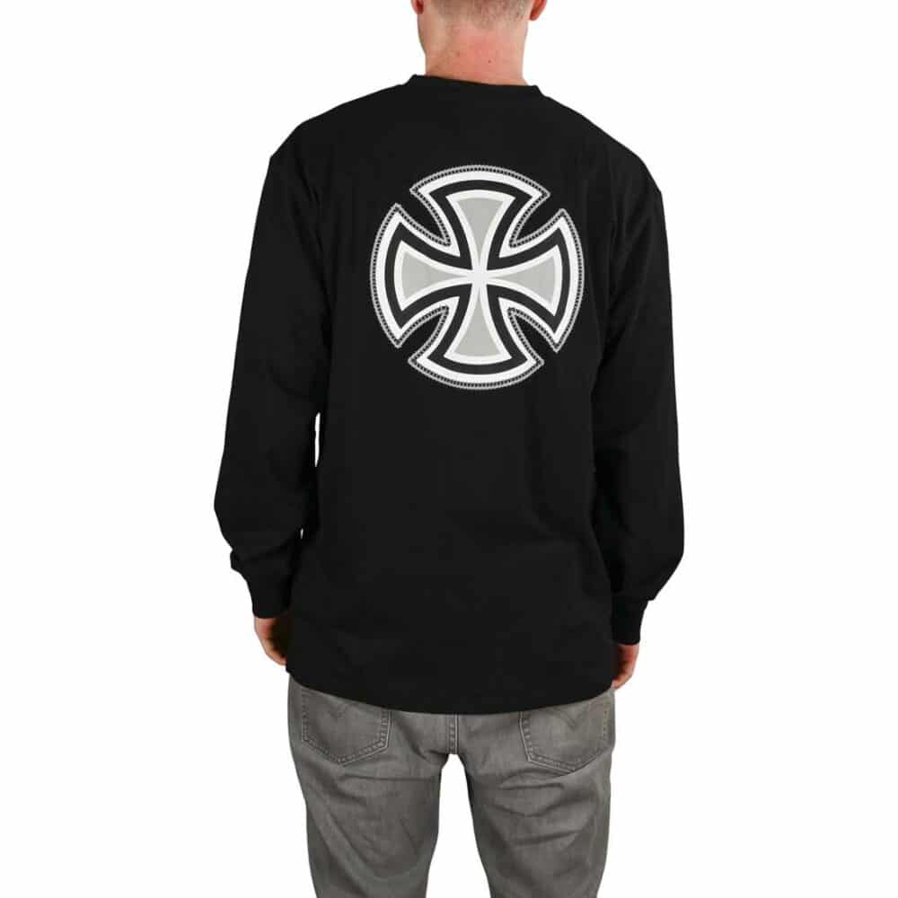 Independent Rebar Cross L/S T-Shirt - Black