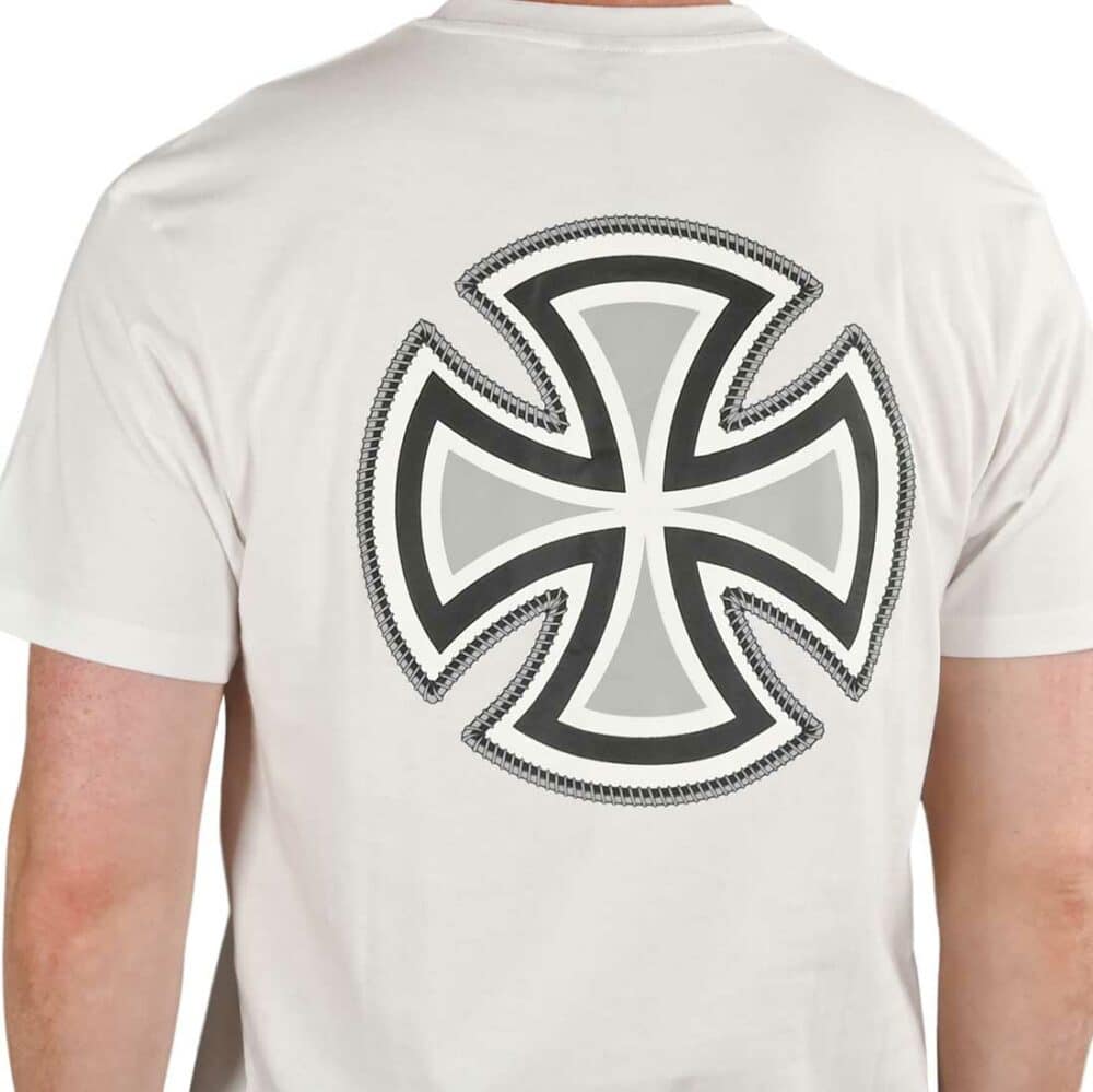 Independent Rebar Cross S/S T-Shirt - White