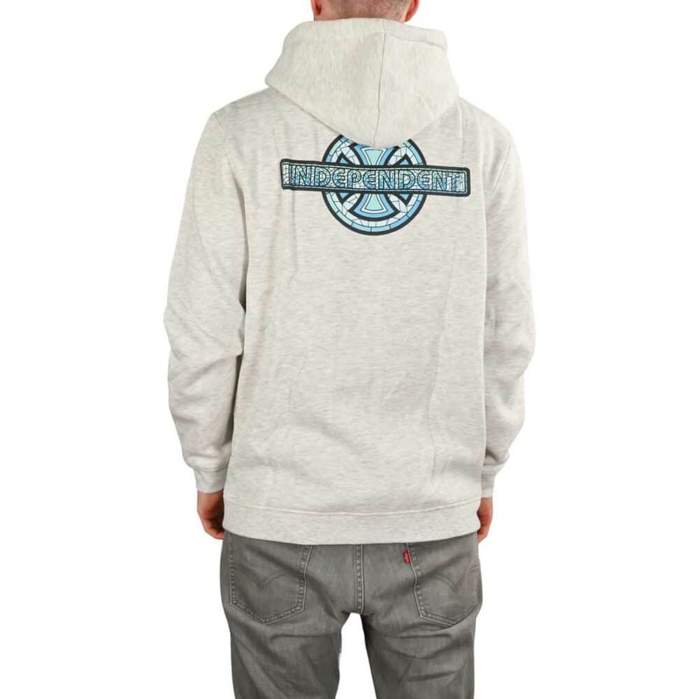 Independent Stained Glass Zip-Up Hoodie - Athletic Heather