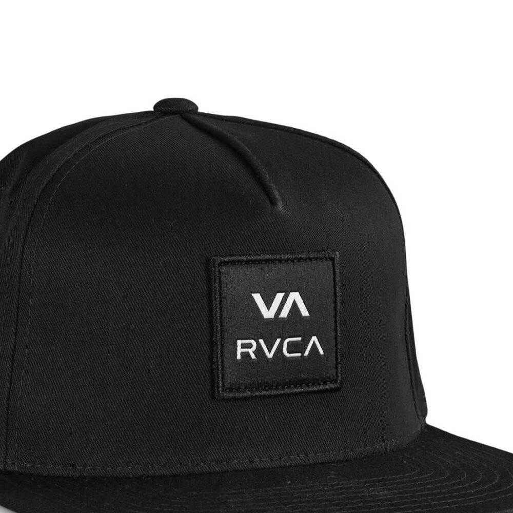 RVCA Square Snapback Cap - Black