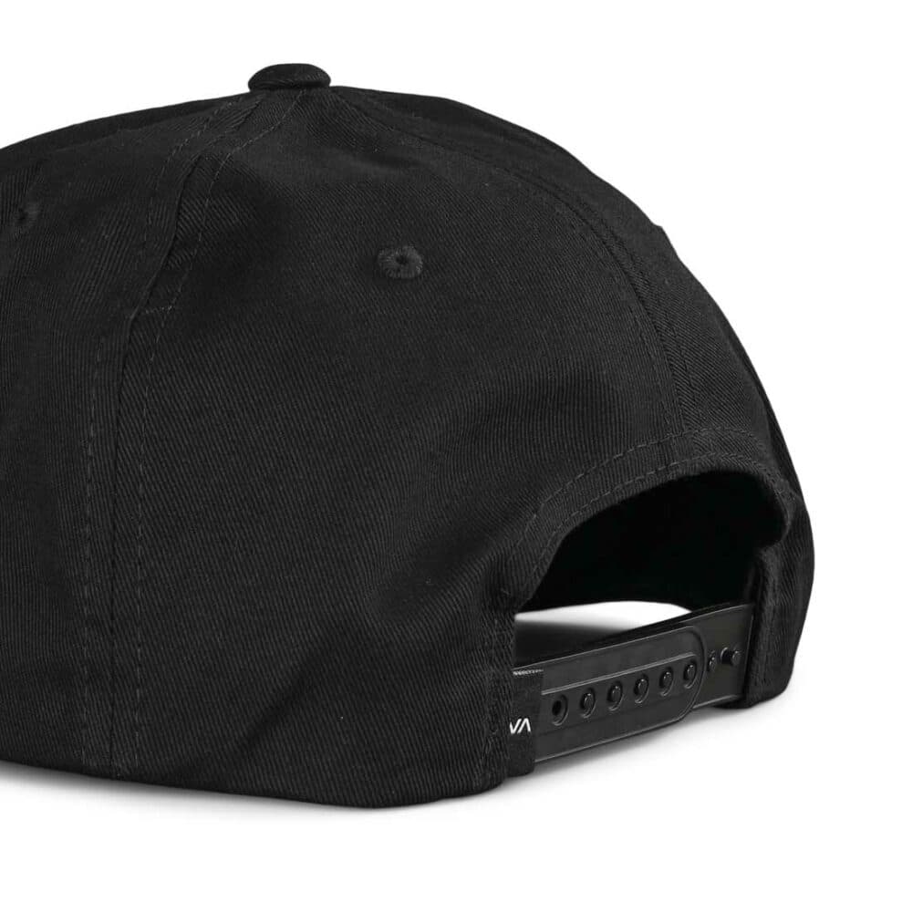 RVCA Square Snapback Cap - Black