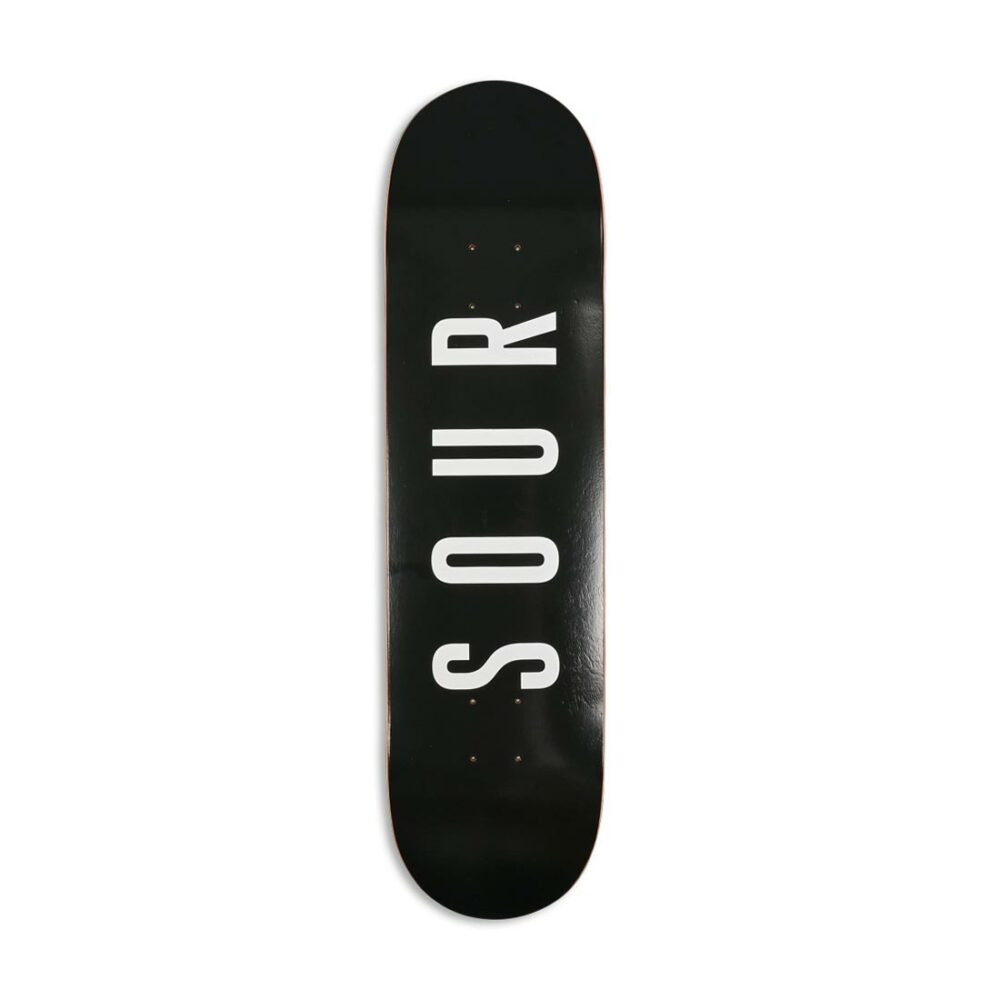 Sour Solution Army 8" Skateboard Deck - Black