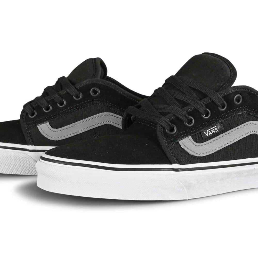 Vans Chukka Low Sidestripe Skate Shoes Black Supereight