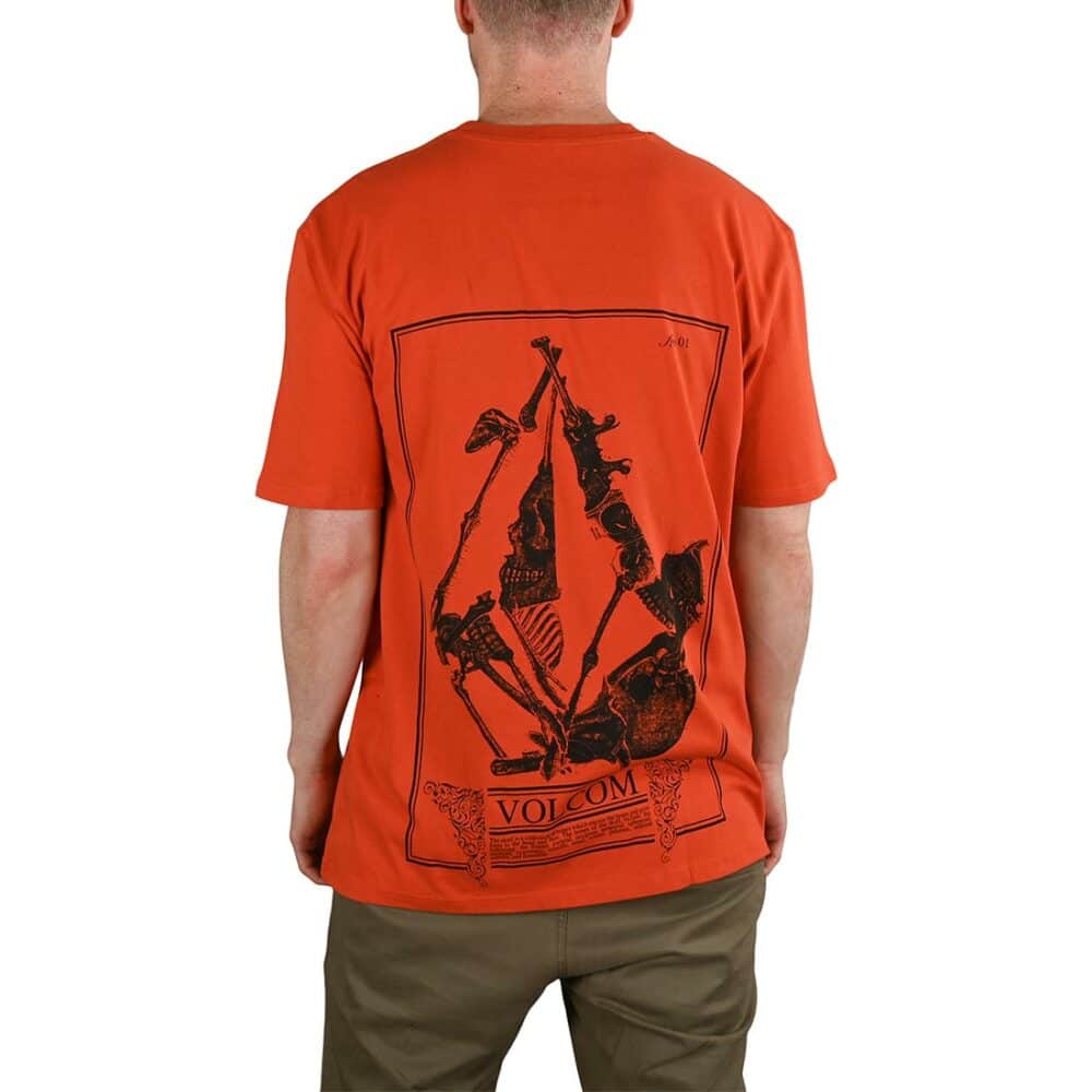 Volcom Bone Section BSC S/S T-Shirt - Burnt Ochre