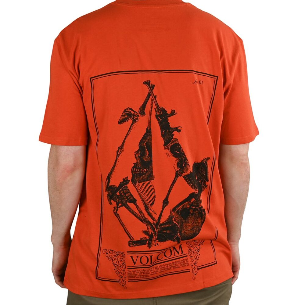 Volcom Bone Section BSC S/S T-Shirt - Burnt Ochre