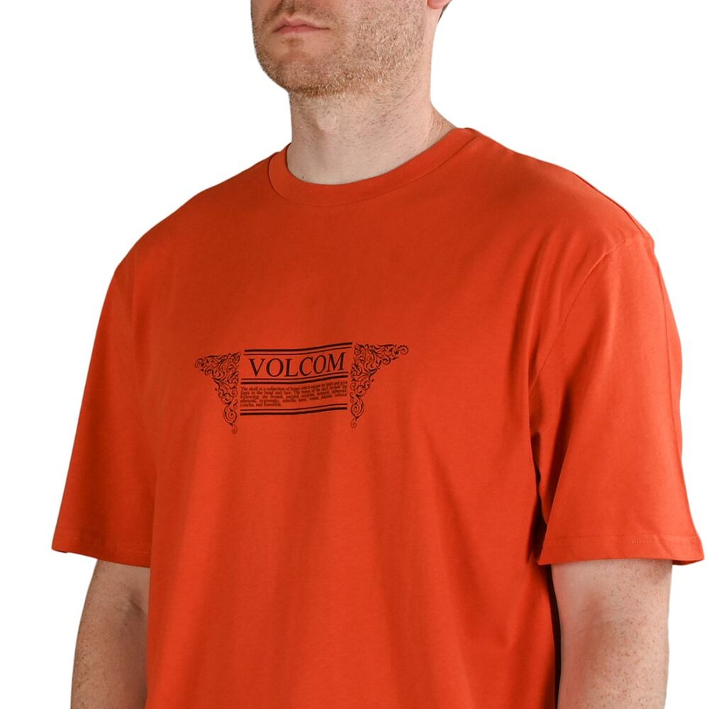 Volcom Bone Section BSC S/S T-Shirt - Burnt Ochre