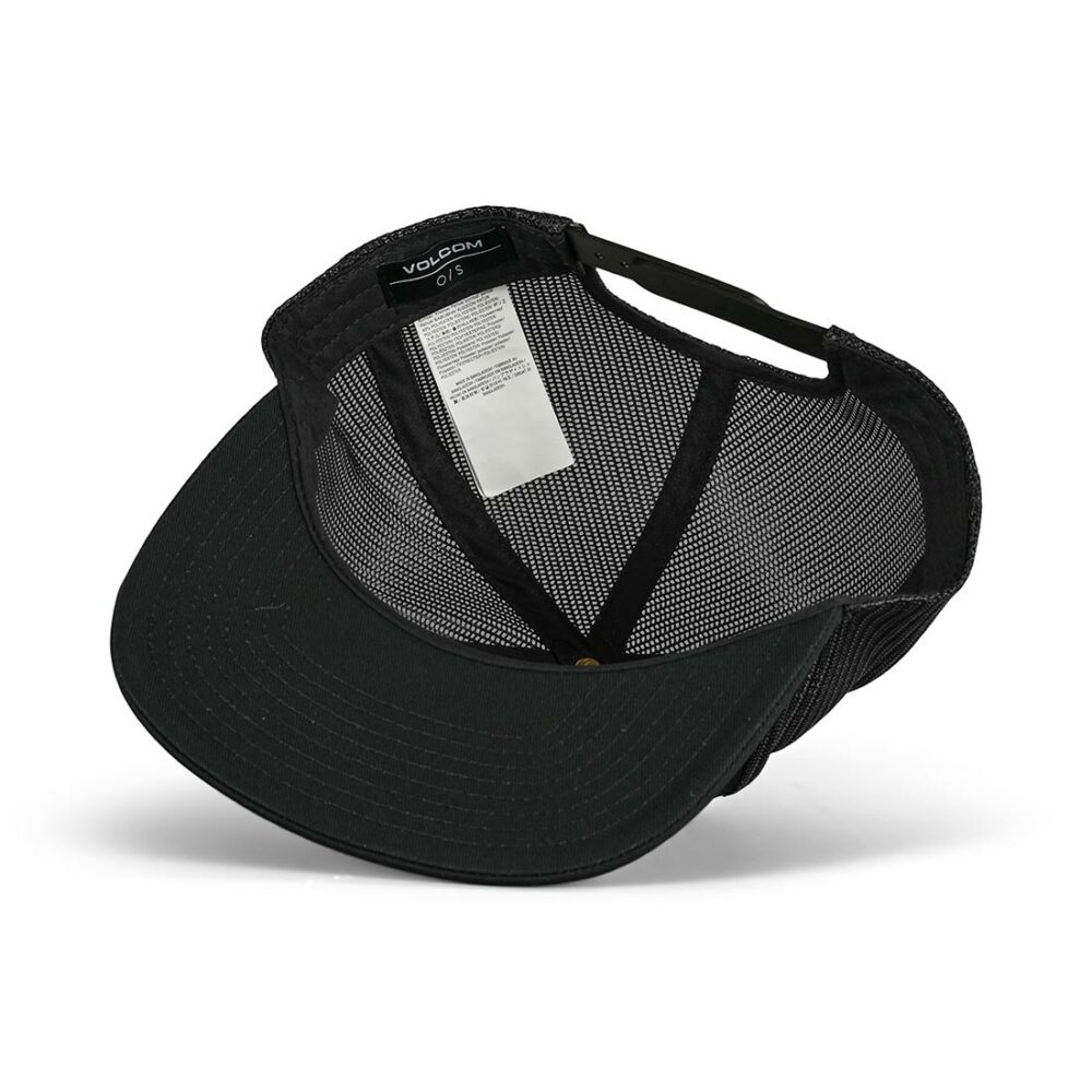 Volcom Full Stone Cheese Mesh Back Cap - Black