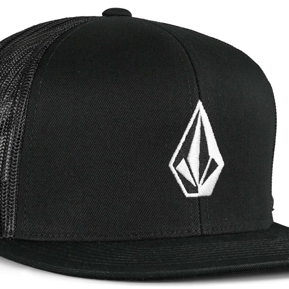 Volcom Full Stone Cheese Mesh Back Cap - Black