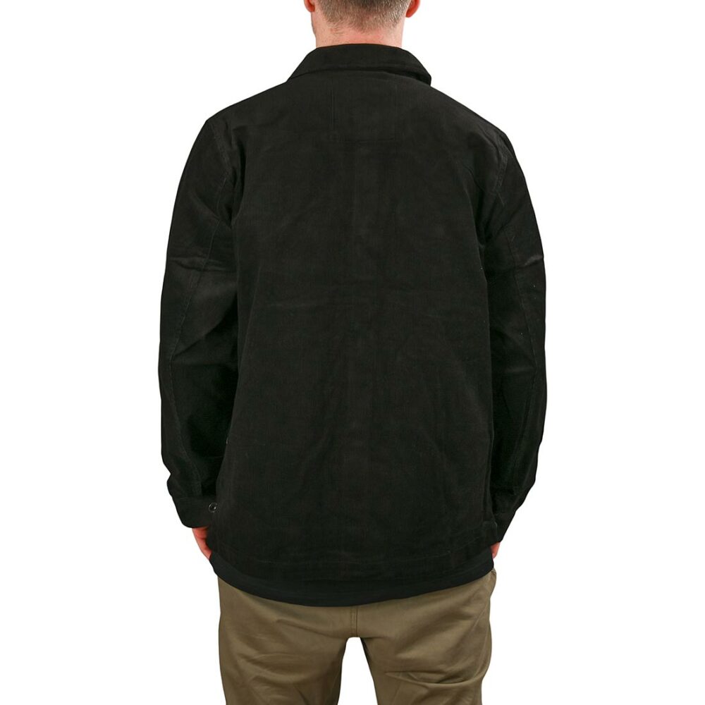 Volcom Likeaton Corduroy Trucker Jacket - Black