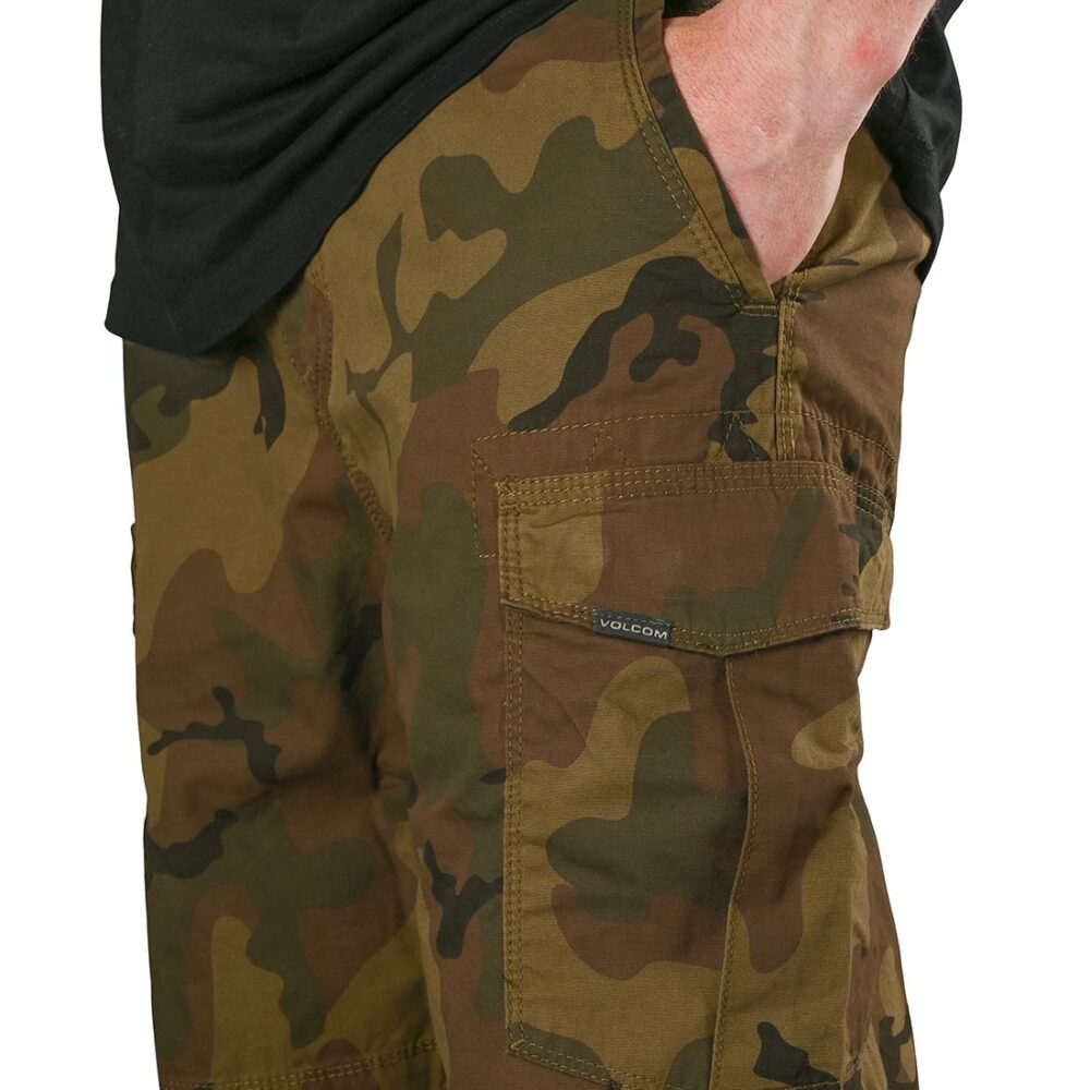 Volcom Miter III 20" Cargo Shorts - Camouflage