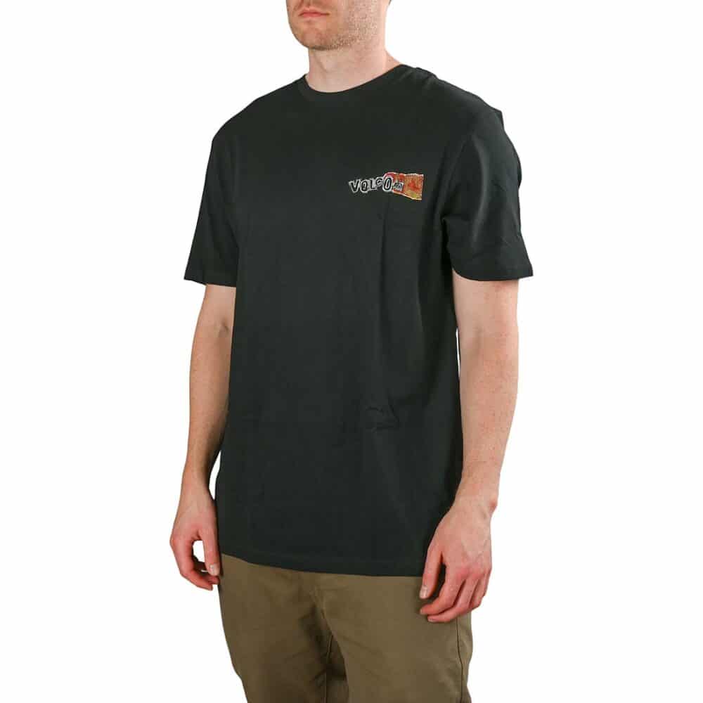 Volcom Worlds Collide BSC S/S T-Shirt - Black