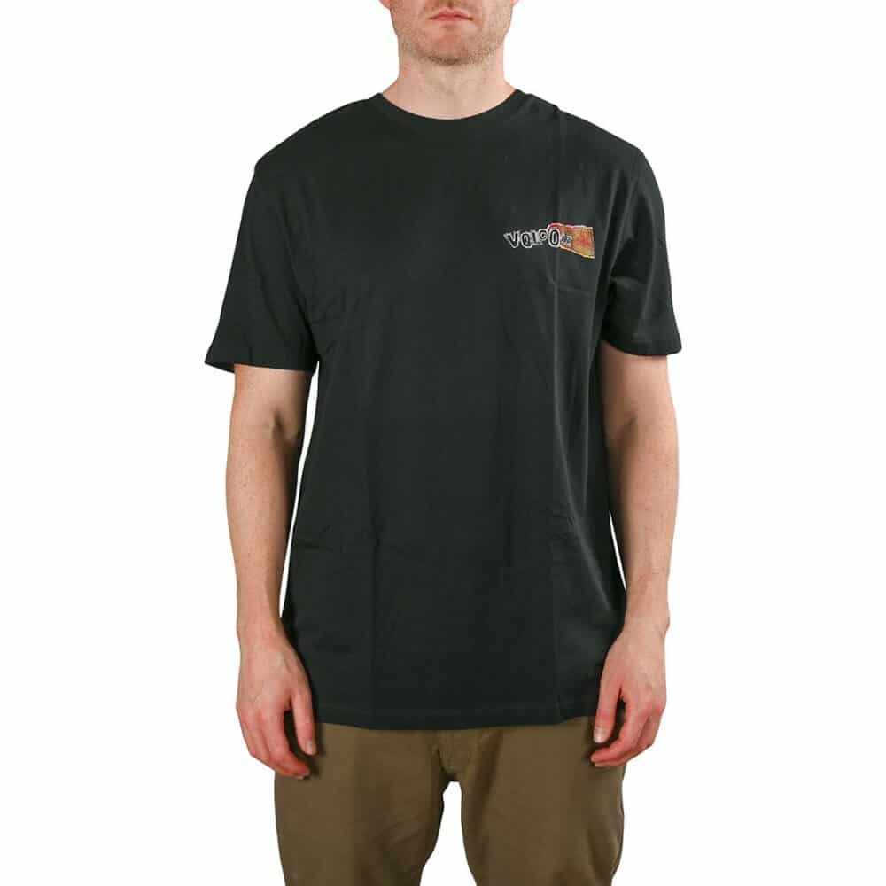 Volcom Worlds Collide BSC S/S T-Shirt - Black