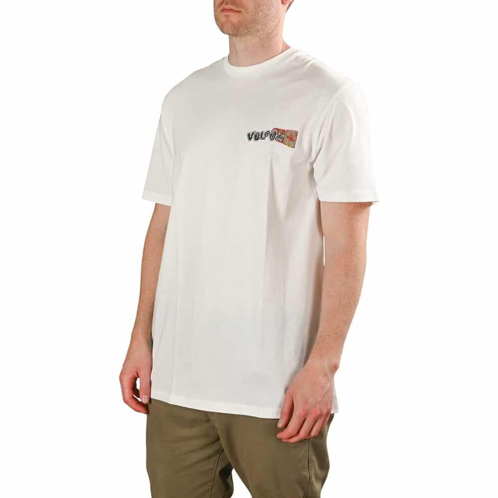 Volcom Worlds Collide BSC S/S T-Shirt - White