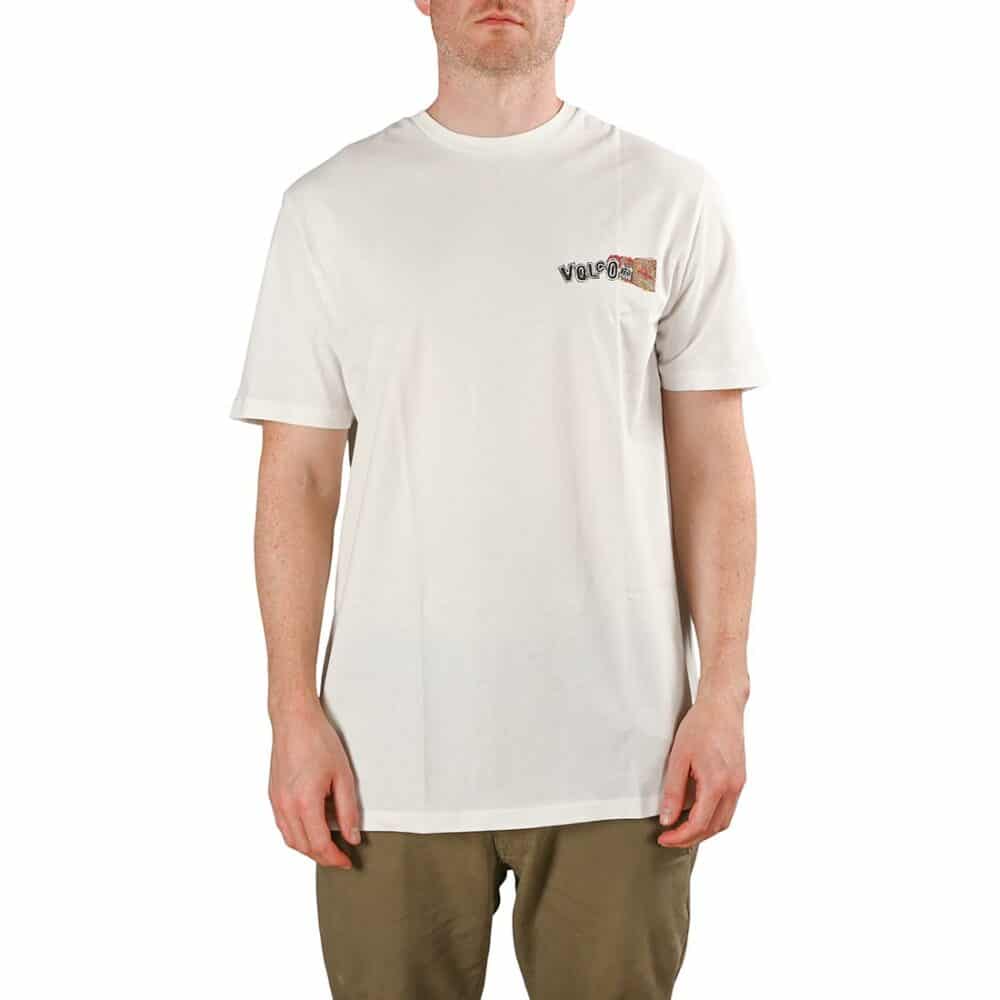 Volcom Worlds Collide BSC S/S T-Shirt - White